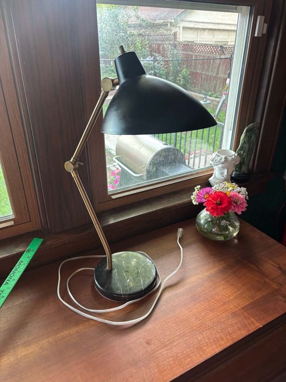 Target Modern Adjustable Desk Lamp Black Brass Task Reading Light Project 62